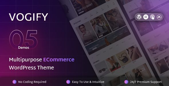 Vogify v1.0.1 – 时尚服装店主题下载