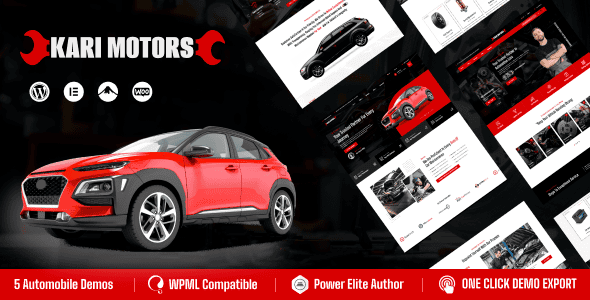 KariMotors v1.0.5 – 汽车维修与保养 WordPress 主题下载