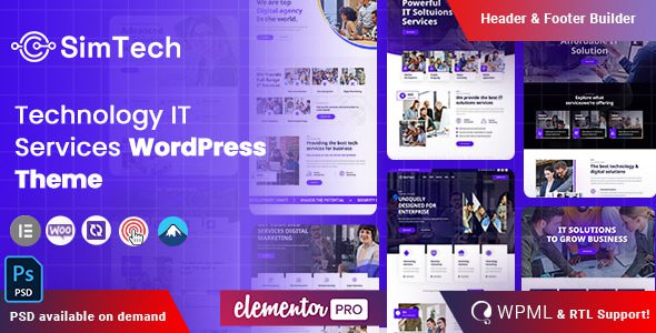 Simtech 8.0 – 科技与IT类WordPress主题下载