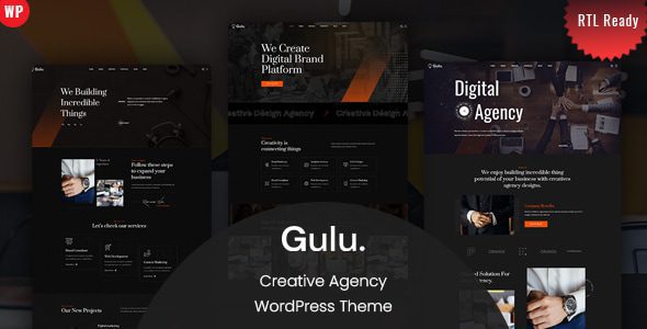 Gulu 6.0 – 代理机构 WordPress 主题下载
