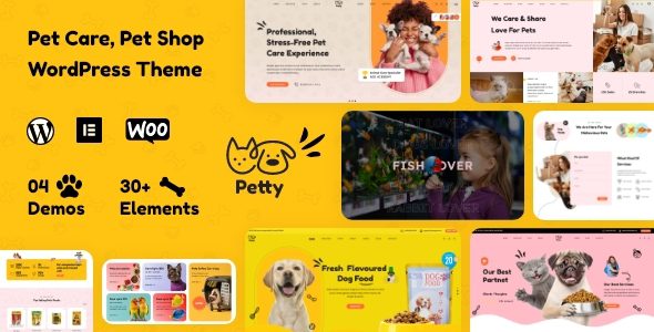 Petty 1.1.3 – 宠物护理与宠物店 WooCommerce 主题下载