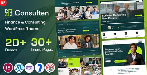 Consulten v2.0 – 金融与咨询类 WordPress 主题下载
