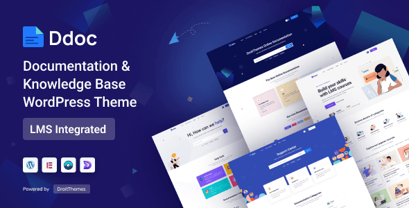 DDoc v1.1.8 – 文档与知识库 WordPress 主题下载