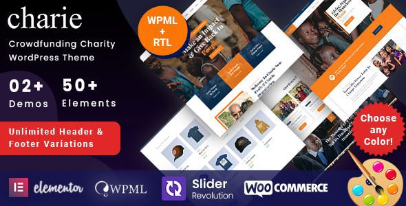 Charie v7.0 – 慈善众筹 WordPress 主题下载