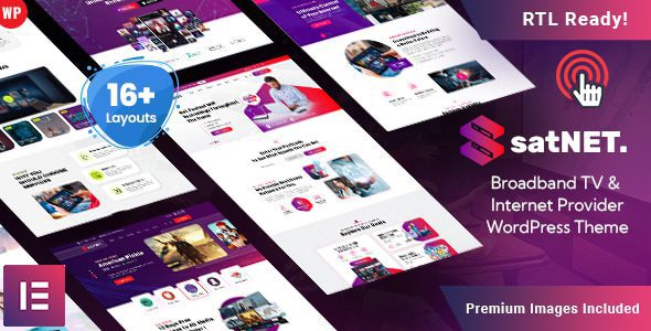 Satnet v7.0 – 互联网服务提供商 WordPress 主题下载