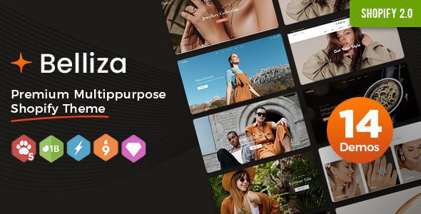 Belliza 1.5.2 – 多用途电商商店 Shopify 主题下载
