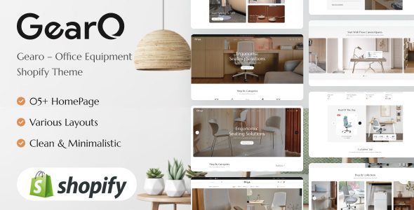 Gearo 1.0 – 办公设备类 Shopify 主题下载