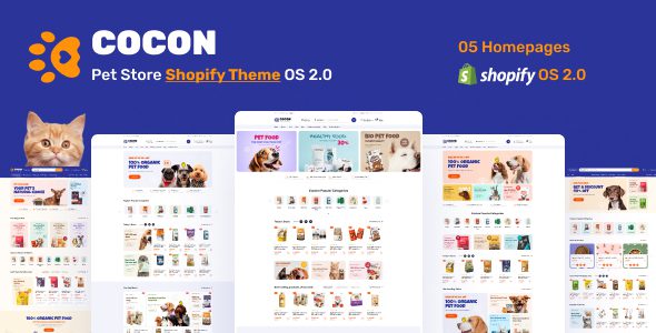 Cocon 1.0 – 宠物店 Shopify 主题下载