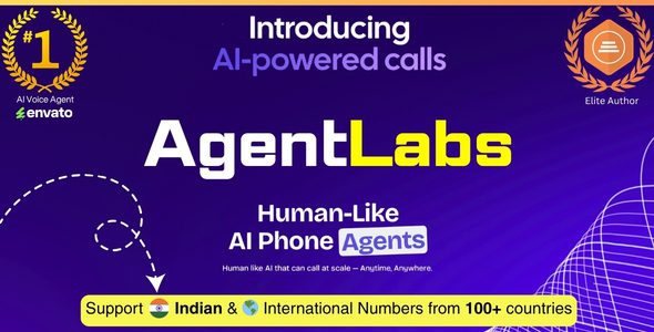 AgentLabs v5.4.5 —— AI 语音通话智能体与潜在客户情报 SaaS 平台源码下载