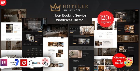 Hoteler v7.0 – 预订类 WordPress 主题下载