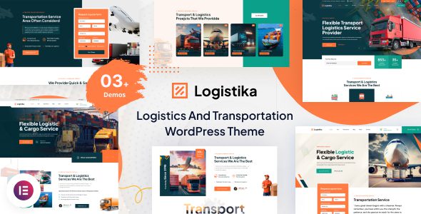 Logistika 1.0.2 – 运输与物流 WordPress 主题下载