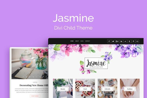 Jasmine Blog – Divi Child Theme v2.0.3 divi子主题下载
