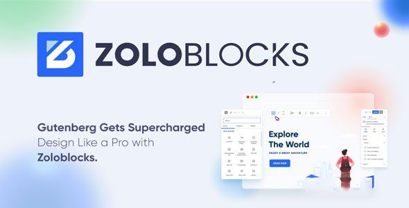 ZoloBlocks Pro v2.3.4 – 高级 Gutenberg 区块、网站构建器及页面设计工具包插件下载
