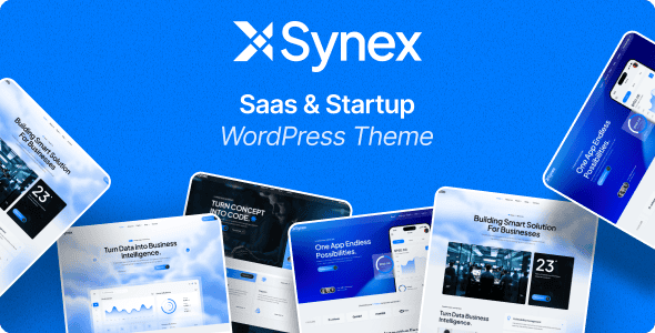 Synex v1.0.0 – SaaS、软件及初创企业 WordPress 主题下载