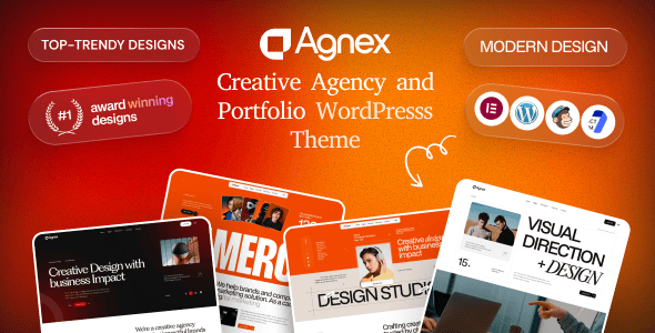 Agnex v1.0 – 创意代理机构与作品集 WordPress 主题下载