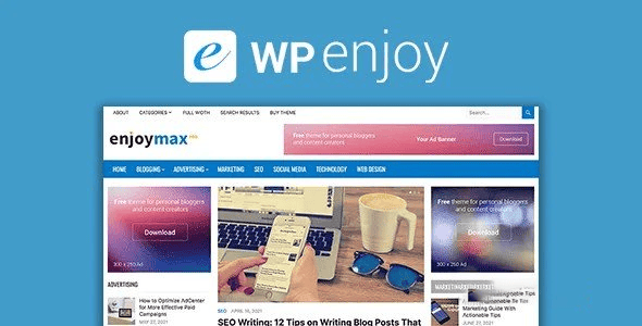 EnjoyMax Pro v1.0.9 – WordPress 主题下载
