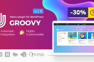 Groovy Mega Menu v2.6.3– 超级大型WordPress插件下载