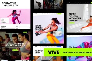 Vive v1.3.1 Fitness Gym WordPress | 健身主题下载