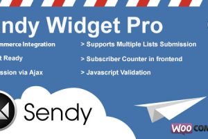 Sendy Widget Pro v.3.6.1 – WordPress插件下载