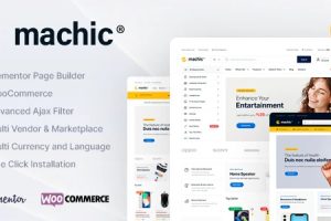 Machic GPL 1.2.0 – 电子商店 WooCommerce 主题下载