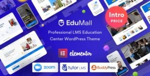 EduMall v.3.2.6 – 专业LMS教育中心WordPress主题下载
