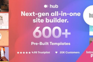 Hub Nulled v4.2.4 – 响应式多用途WordPress 主题下载