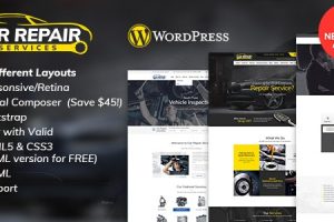 Car Repair Services & Auto Mechanic v5.0 WordPress 主题下载