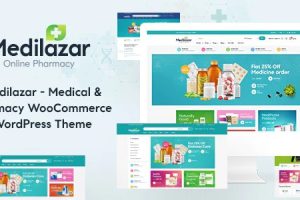 Medilazar v1.2.3 – 药房医疗 WooCommerce WordPress 主题下载