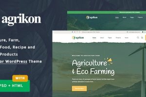 Agrikon v.1.3.2 – 有机食品和农业WooCommerce主题下载