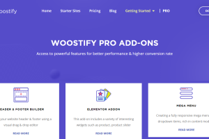 Woostify Pro v.1.7.4 + theme 2.1.4 轻量级woocommerce主题插件下载