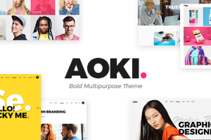 Aoki v.1.8 – 创意设计机构主题下载