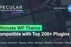 Specular v.4.2.8 – 商业 WordPress 多用途主题下载