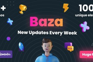 Baza v1.25 – 创意多用途WordPress 主题下载