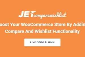 JetCompareWishlist For Elementor v.1.5.0 商品对比收藏夹插件免费下载