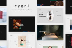 Cygni v2.2 – 作品集展示WordPress主题下载