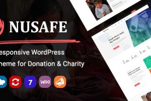 Nusafe v.1.14 – 响应式捐赠和慈善 WordPress 主题下载