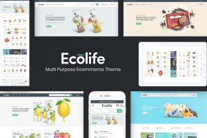 Ecolife v.1.0.6 – 有机蔬菜水果 WooCommerce WordPress 主题下载