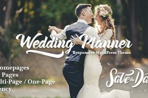 Wedding Planner v5.7 – 响应式 WordPress主题 下载