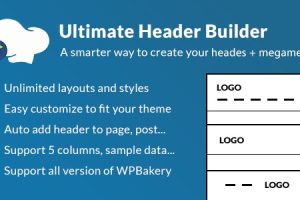 Ultimate Header Builder v1.8 – WPBakery 页面生成器拓展插件下载