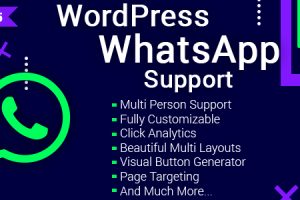 WordPress WhatsApp Support GPL v2.4.0 WhatsApp沟通插件下载