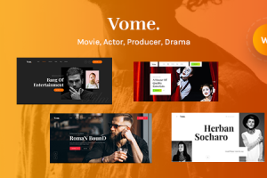Vome v.2.0.1 – 多用途电影工作室电影制作 WordPress 主题下载