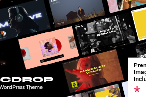 Micdrop v.1.3 – 音乐WordPress主题下载