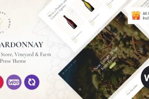 Chardonnay GPL v1.19 – 葡萄酒商店和葡萄园WordPress主题下载