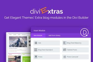 Divi Extras v.1.1.12 Divi网页设计器博客组件插件下载