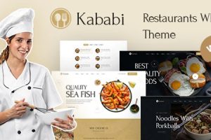 Kababi GPL v1.0.4 餐厅WordPress主题下载