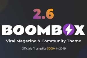 BoomBox GPL v2.8.5 杂志主题下载