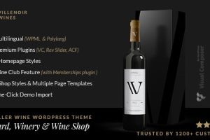 Villenoir GPL v.5.8.4 – 葡萄园、酿酒厂和葡萄酒商店 下载