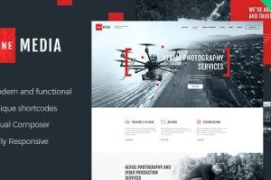 Drone Media GPL v.2.2.0 航拍摄像WordPress主题下载