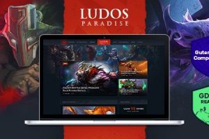 Ludos Paradise GPL v.2.0.7 – 游戏博客和部落 WordPress 主题下载