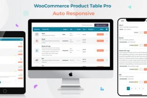 Woo Product Table Pro v.8.1.4 – WooCommerce产品表查看解决方案插件下载